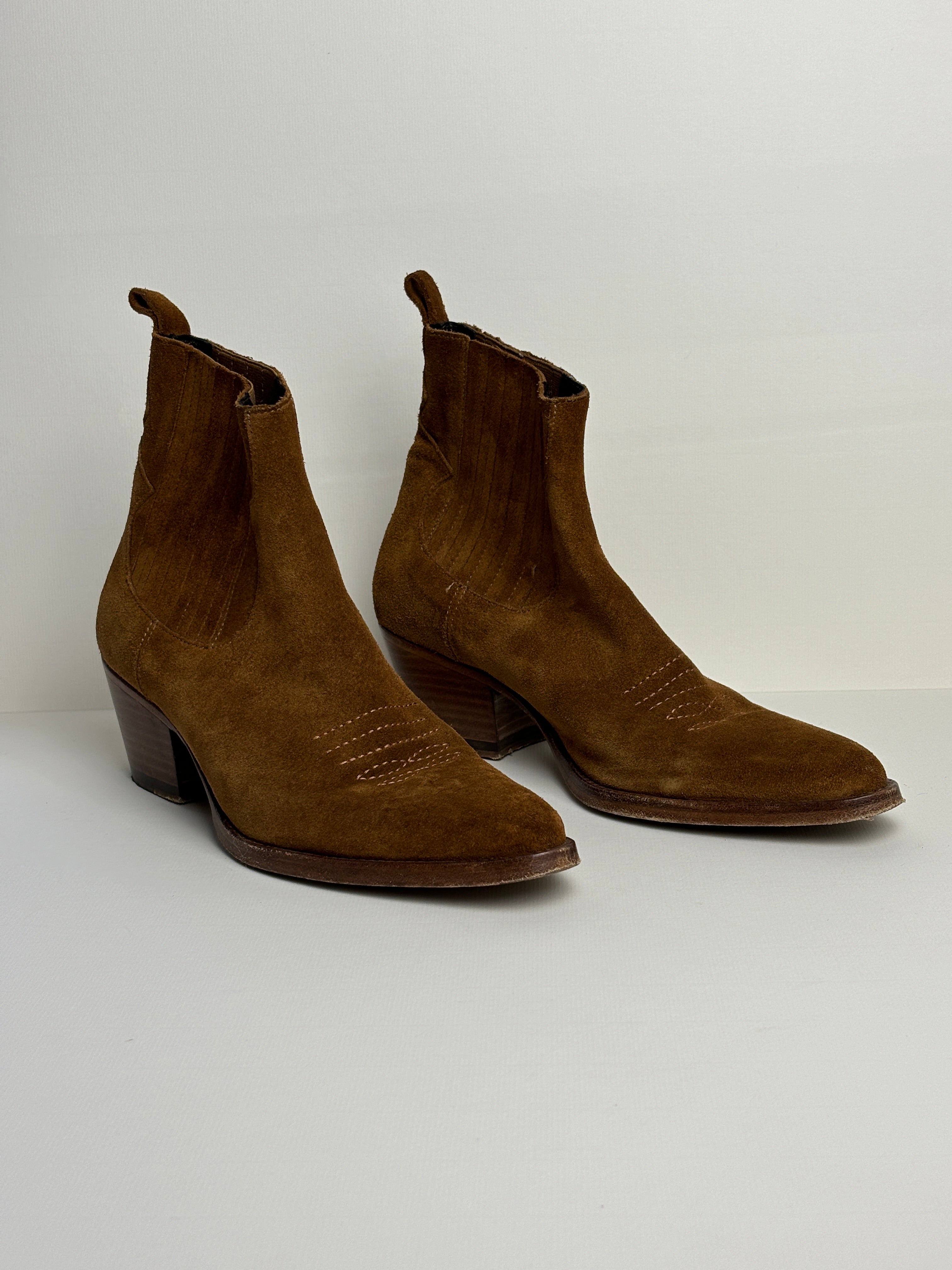 Maje suede boots - 6 UK