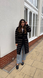 Load image into Gallery viewer, Chanel wool maxi cardigan - 8 UK
