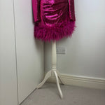 Load image into Gallery viewer, Nadine Merabi pink dress - M
