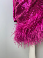 Load image into Gallery viewer, Nadine Merabi pink dress - M
