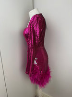 Load image into Gallery viewer, Nadine Merabi pink dress - M
