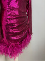 Load image into Gallery viewer, Nadine Merabi pink dress - M
