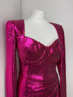 Load image into Gallery viewer, Nadine Merabi pink dress - M
