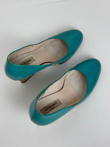 LK Bennett turquoise espadrille - 4 UK