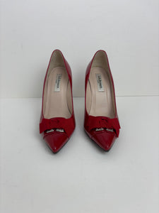 LK Bennett red scarpin - 4 UK