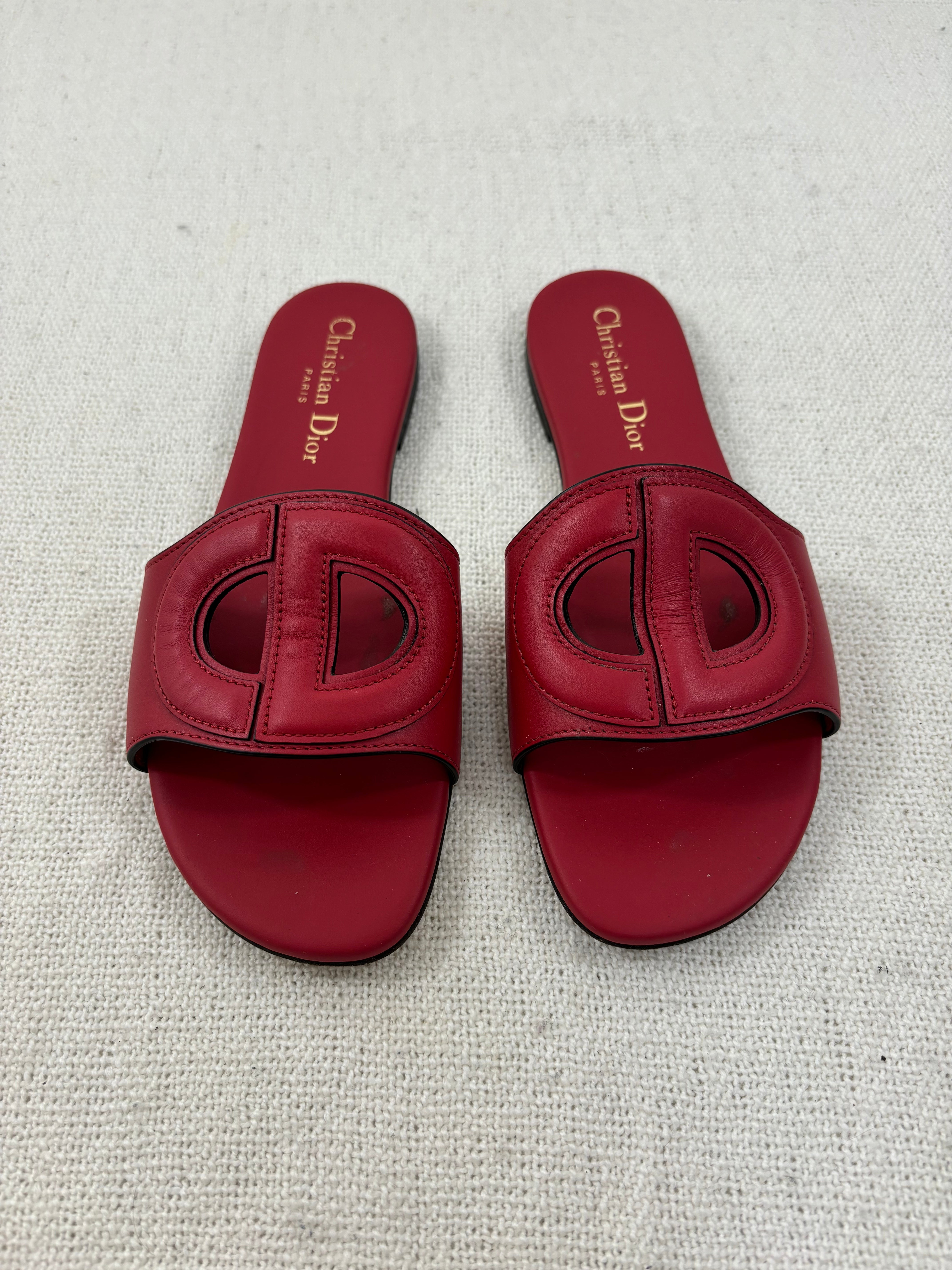 Dior red flats - 3.5 UK