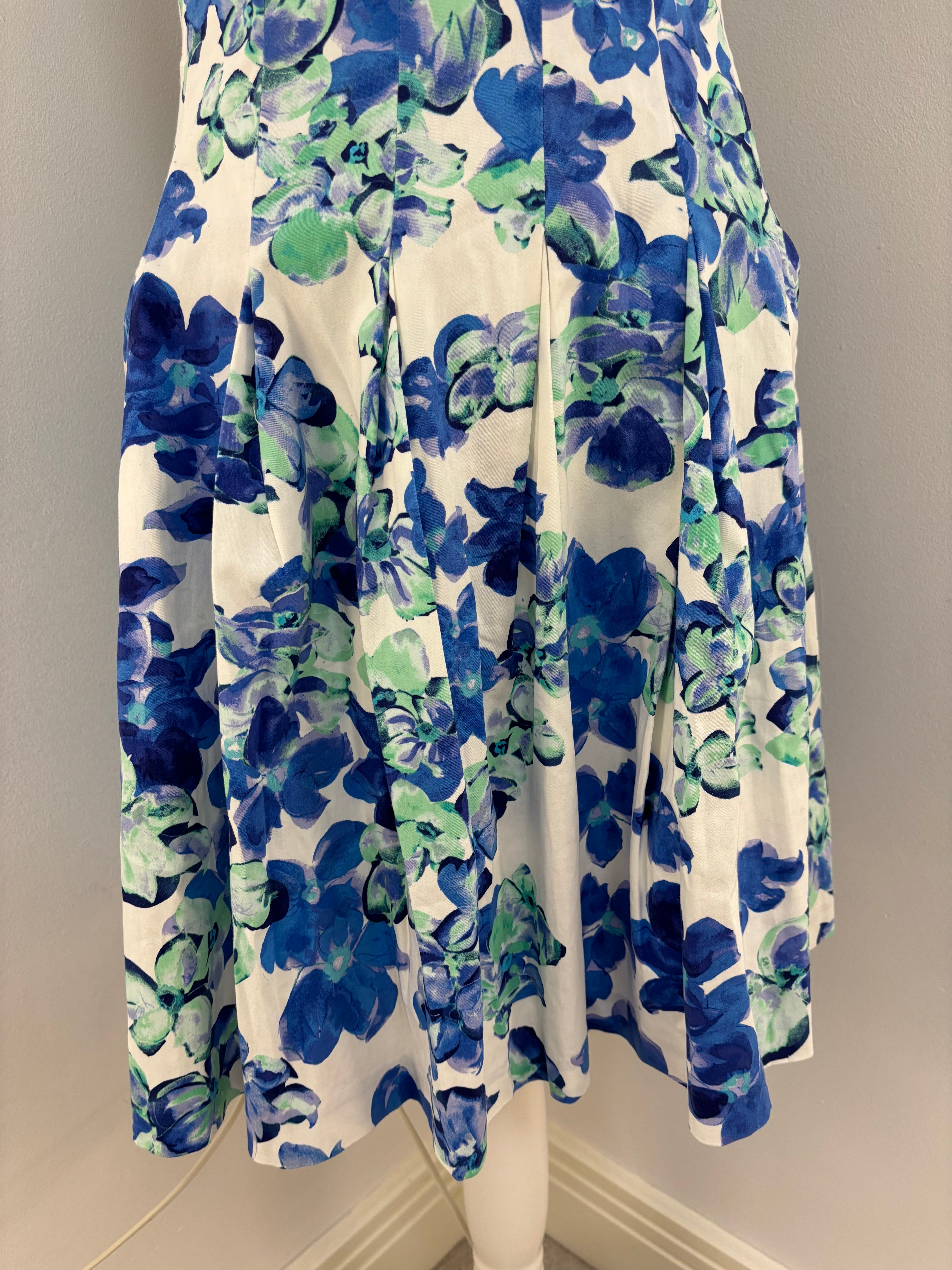 Ralph Lauren floral dress - 8 UK