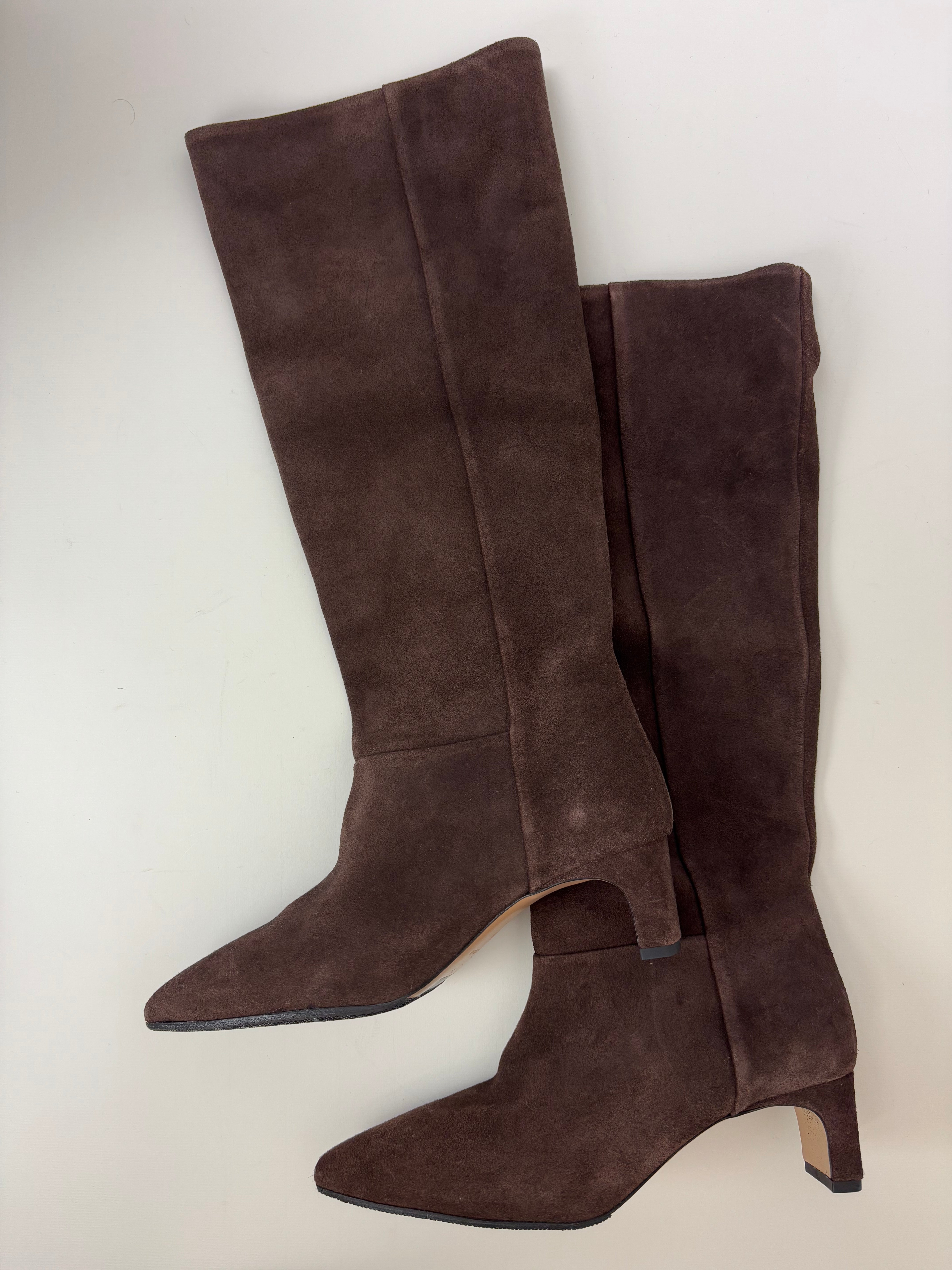 & Other Stories brown suede boots - 4 UK