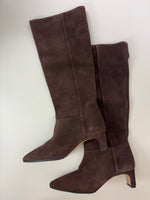 Load image into Gallery viewer, &amp; Other Stories brown suede boots - 4 UK
