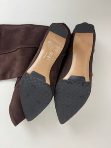 & Other Stories brown suede boots - 4 UK