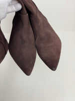 Load image into Gallery viewer, &amp; Other Stories brown suede boots - 4 UK
