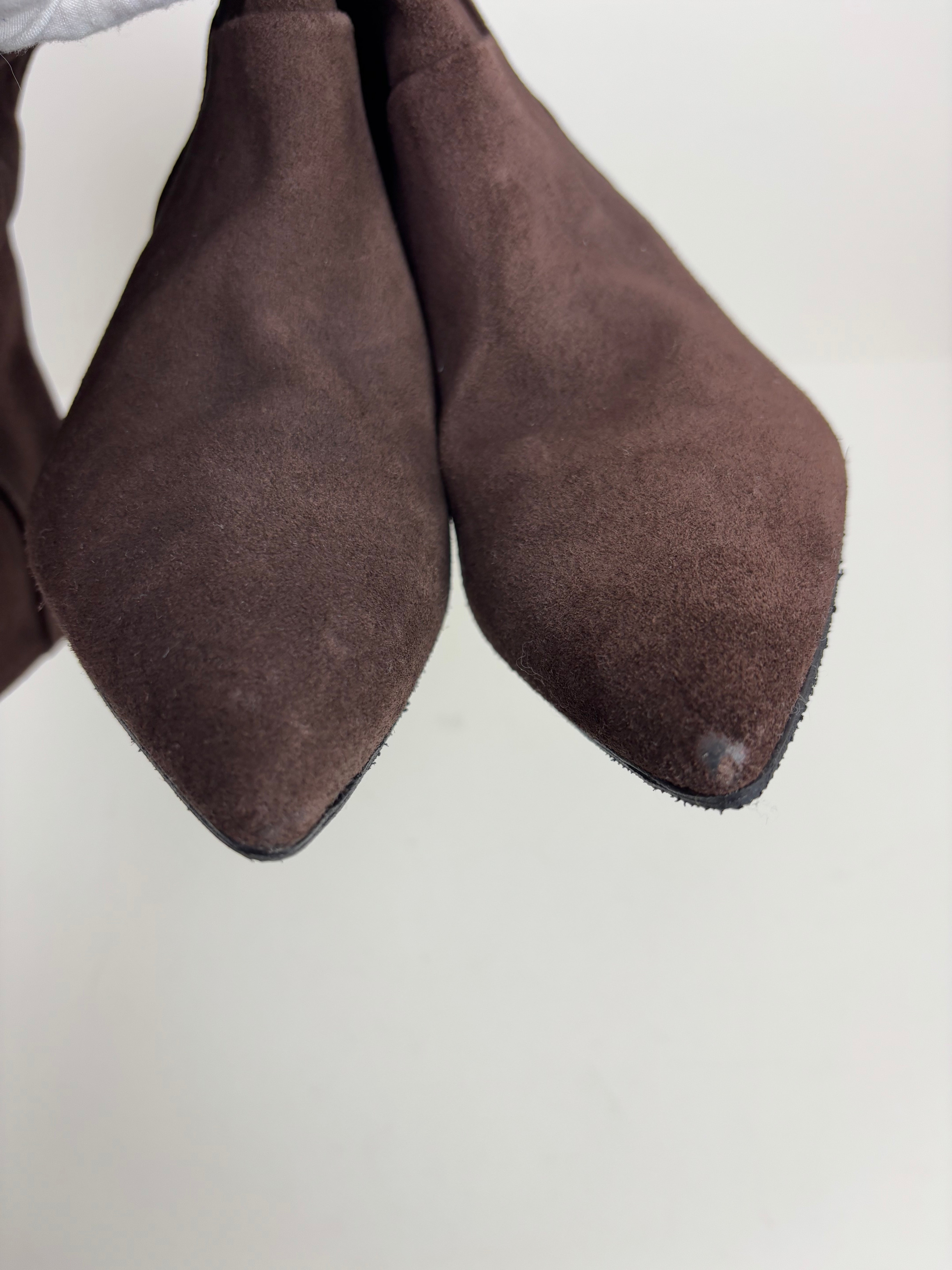 & Other Stories brown suede boots - 4 UK