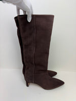 Load image into Gallery viewer, &amp; Other Stories brown suede boots - 4 UK

