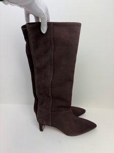& Other Stories brown suede boots - 4 UK