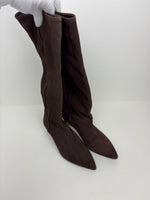 Load image into Gallery viewer, &amp; Other Stories brown suede boots - 4 UK
