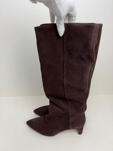 & Other Stories brown suede boots - 4 UK