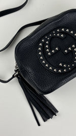 Load image into Gallery viewer, Gucci Soho small black bag
