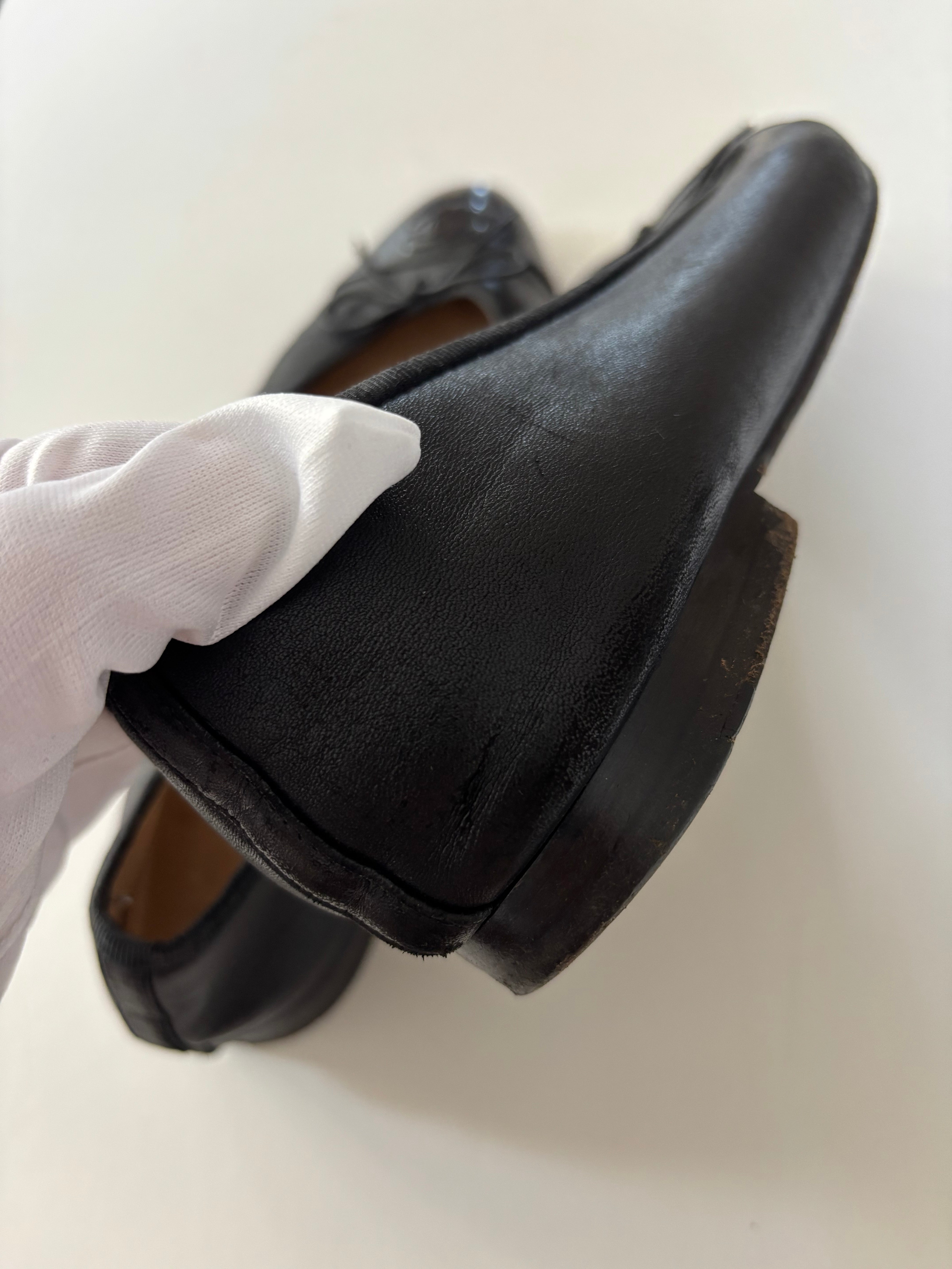 Chanel black ballerina flats - 7.5 UK