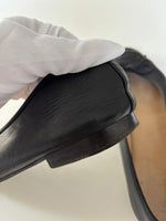 Load image into Gallery viewer, Chanel black ballerina flats - 7.5 UK
