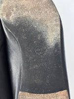 Load image into Gallery viewer, Chanel black ballerina flats - 7.5 UK

