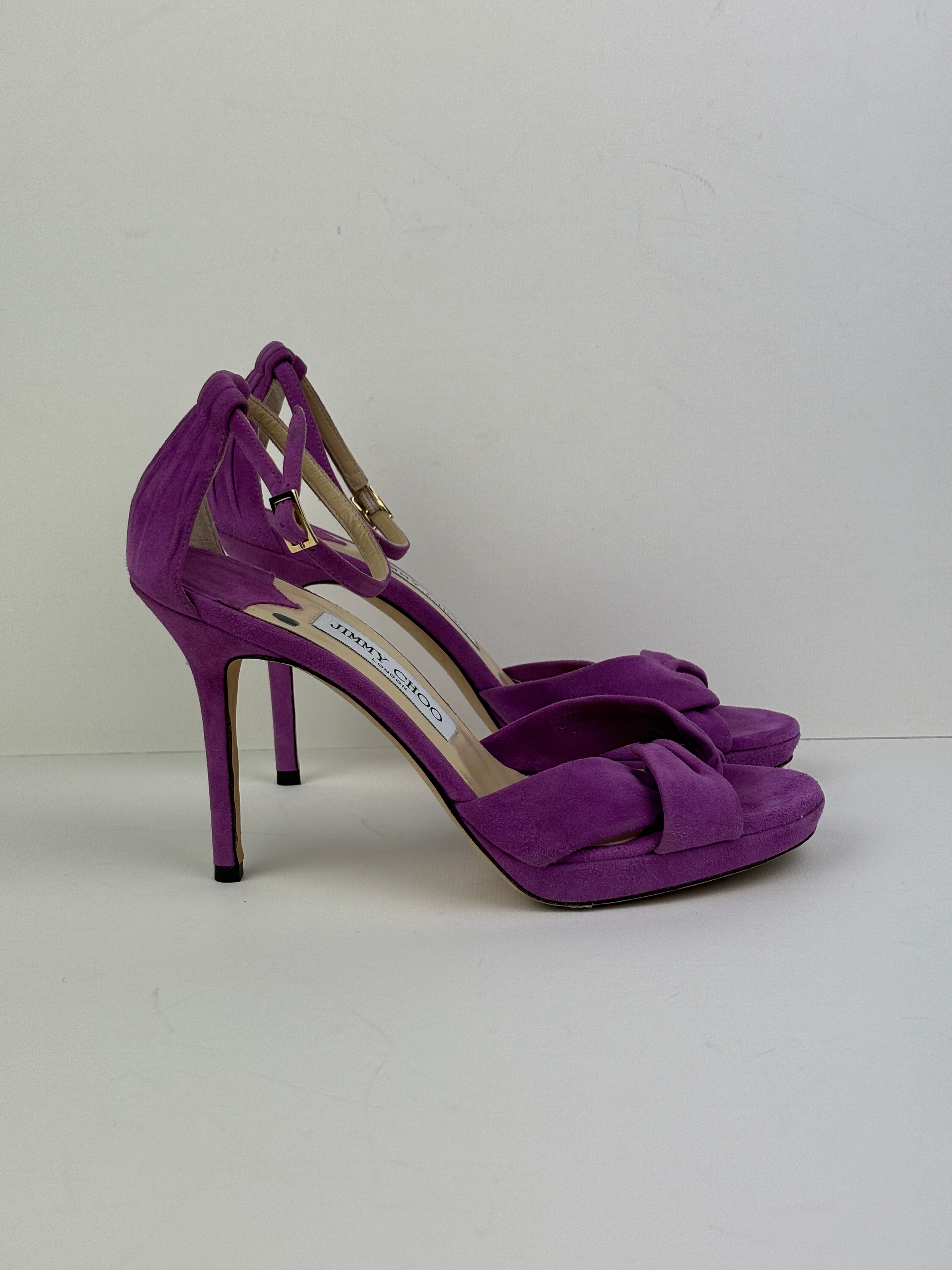 Jimmy Choo magenta heels - 4 UK