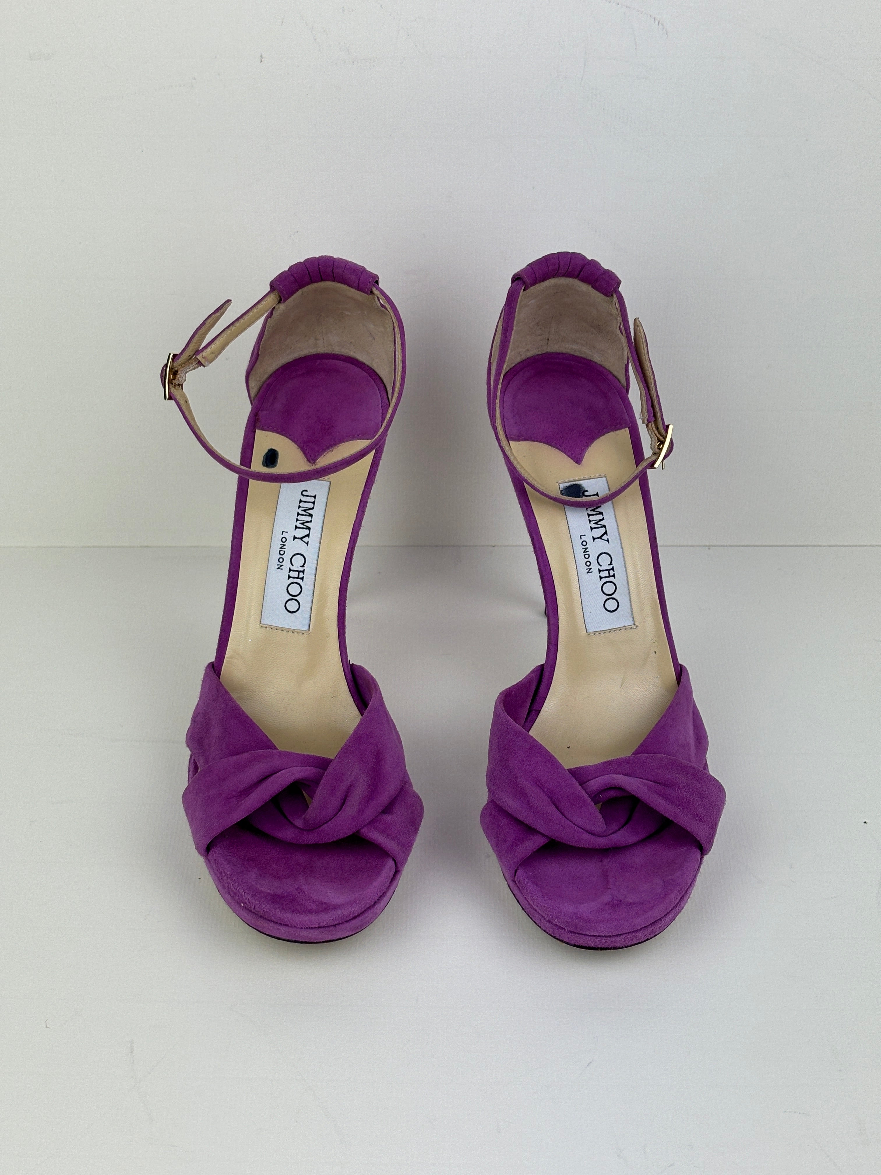 Jimmy Choo magenta heels - 4 UK