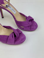 Load image into Gallery viewer, Jimmy Choo magenta heels - 4 UK
