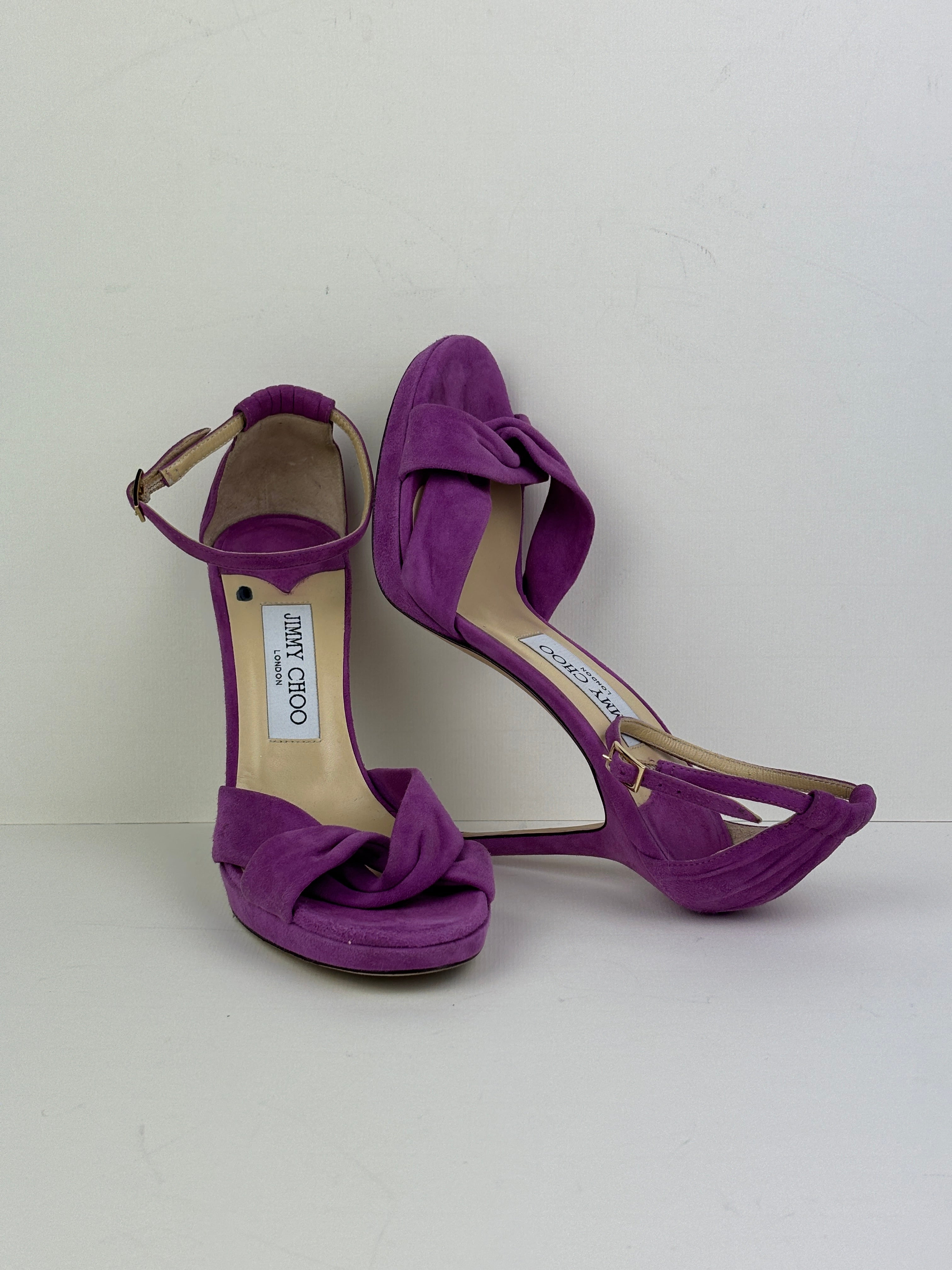 Jimmy Choo magenta heels - 4 UK