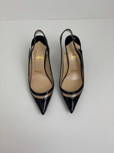 Louboutin black scarpin - 34.5 EU