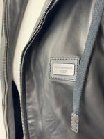 Load image into Gallery viewer, MENSWEAR - Dolce &amp; Gabbana hoodie leather jacket - 48 UK
