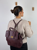 Load image into Gallery viewer, Mulberry Oxblood Bayswater Backpack
