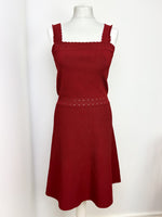 Load image into Gallery viewer, Sandro red dress - 12 UK
