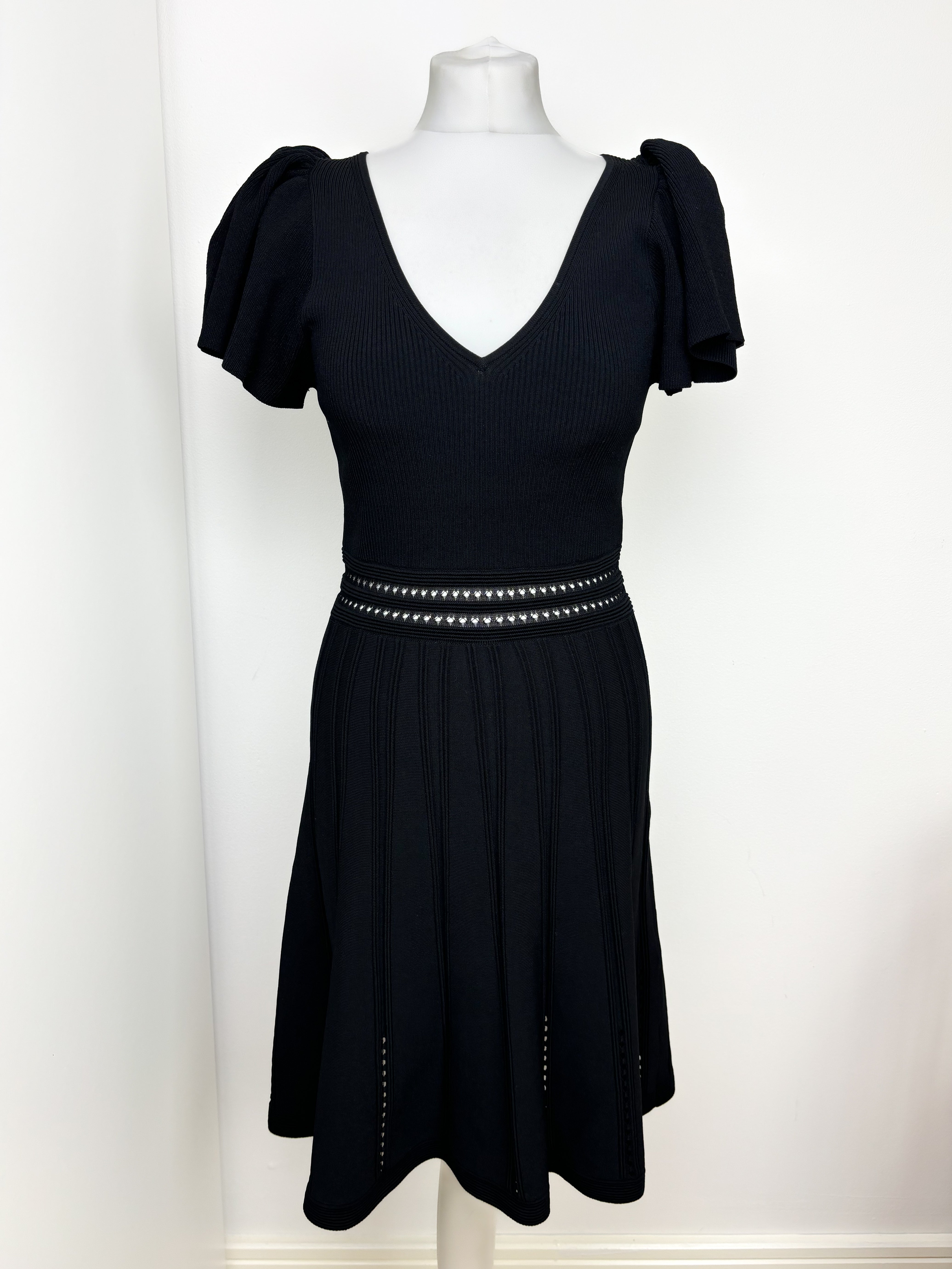 Sandro black dress - 10 UK