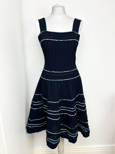 Sandro blue dress - 12 UK