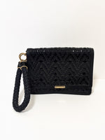 Load image into Gallery viewer, Burberry black clutch
