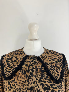 Rixo leopard print shirt - XS