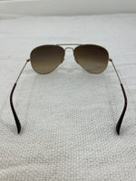 Load image into Gallery viewer, Ray Ban brown aviator sunglasses
