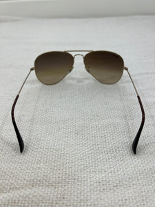 Ray Ban brown aviator sunglasses