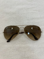 Load image into Gallery viewer, Ray Ban brown aviator sunglasses
