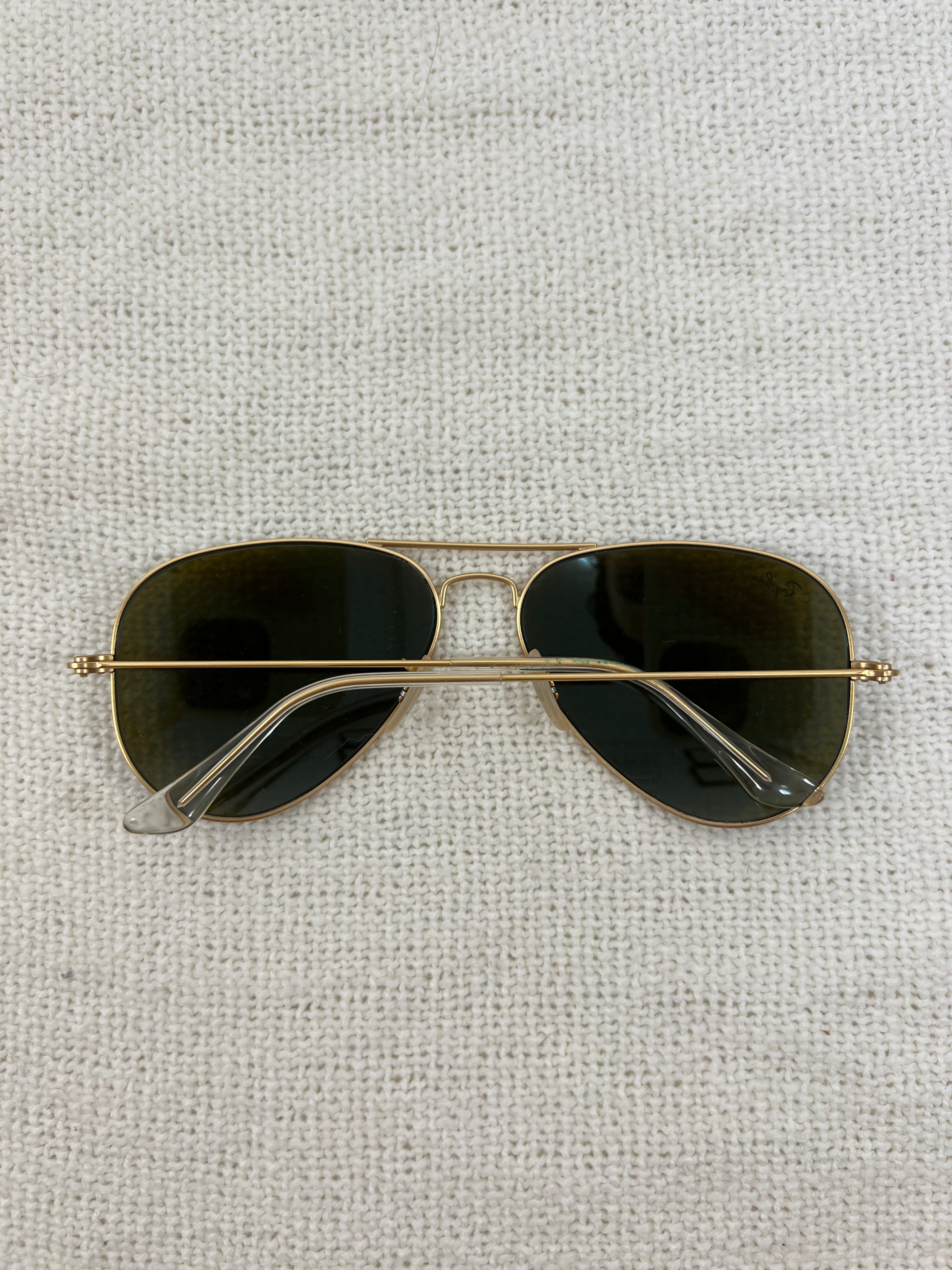 Ray Ban brown aviator sunglasses