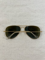 Load image into Gallery viewer, Ray Ban brown aviator sunglasses
