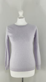 Load and play video in Gallery viewer, Pure Collection lavender cashmere - 10 UK
