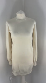 Load and play video in Gallery viewer, Dior cream wool dress - 10 UK
