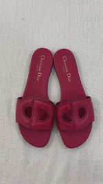 Load and play video in Gallery viewer, Dior red flats - 3.5 UK
