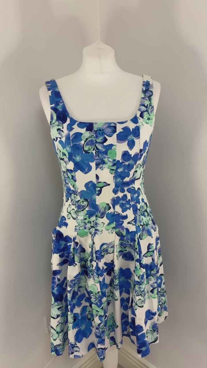 Ralph Lauren floral dress - 8 UK