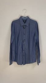 Load and play video in Gallery viewer, Hugo Boss denim shirt - L
