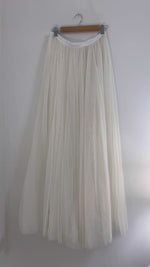 Load and play video in Gallery viewer, Needle &amp; Thread tulle maxi skirt - 12 UK
