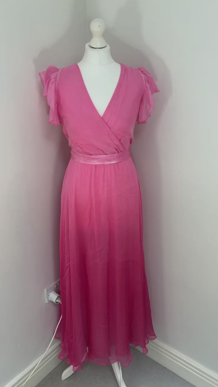 Guess pink maxi dress - XS