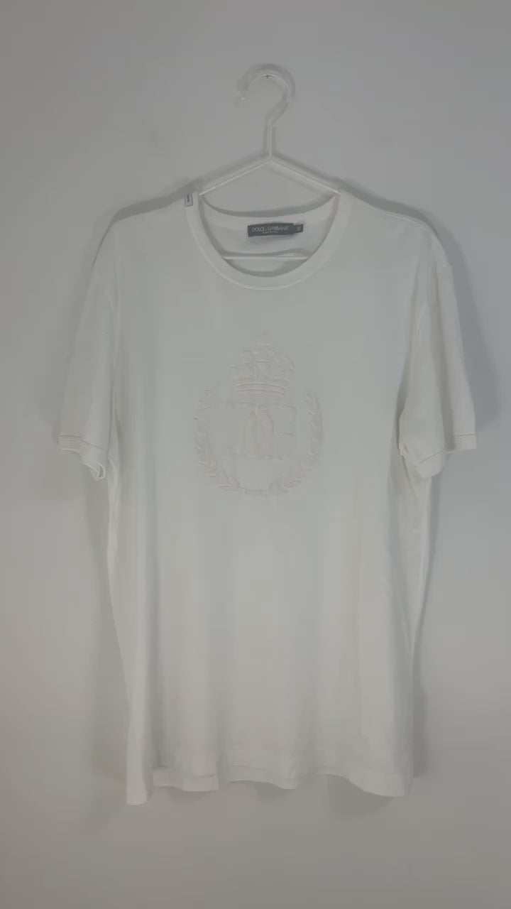 Dolce & Gabbana white t-shirt - L