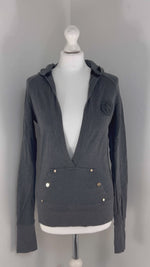 Load and play video in Gallery viewer, Gucci dark grey hoodie - XL
